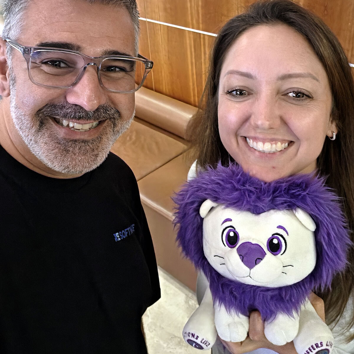 Live the Lion at an industry event