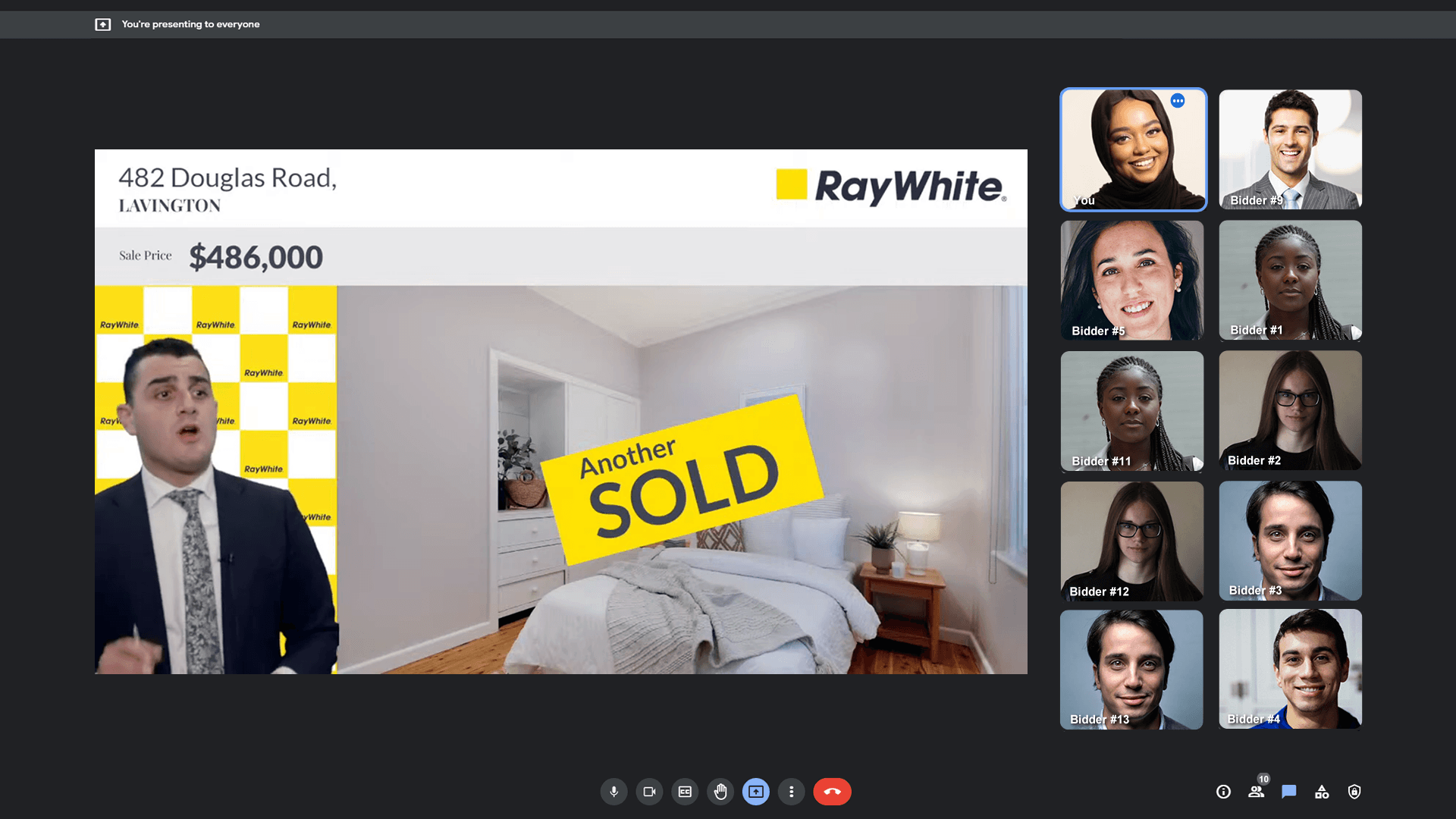Google Calendar & Meet Integration - Ray White