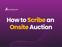 How to Scribe an Onsite Auction
