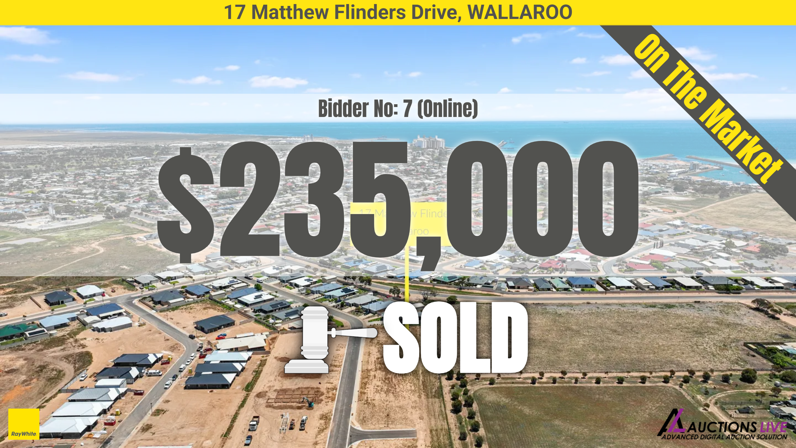 Indoor, Outdoor and Timed Auction Display - Ray White