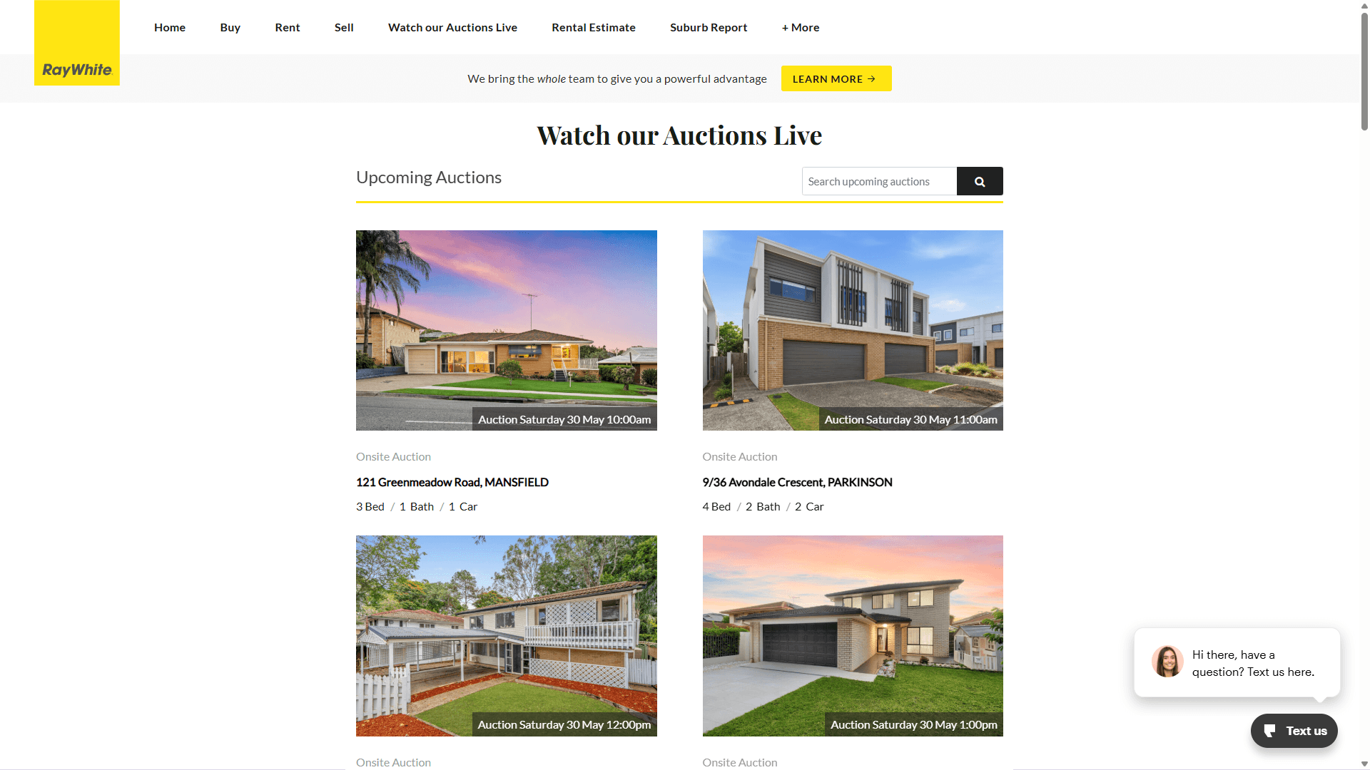 Interactive Website Display Widget - Ray White - 1