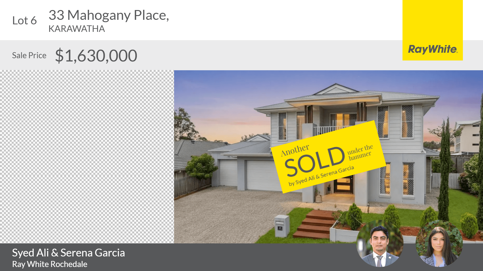 Livestream Overlay - Ray White Rochedale