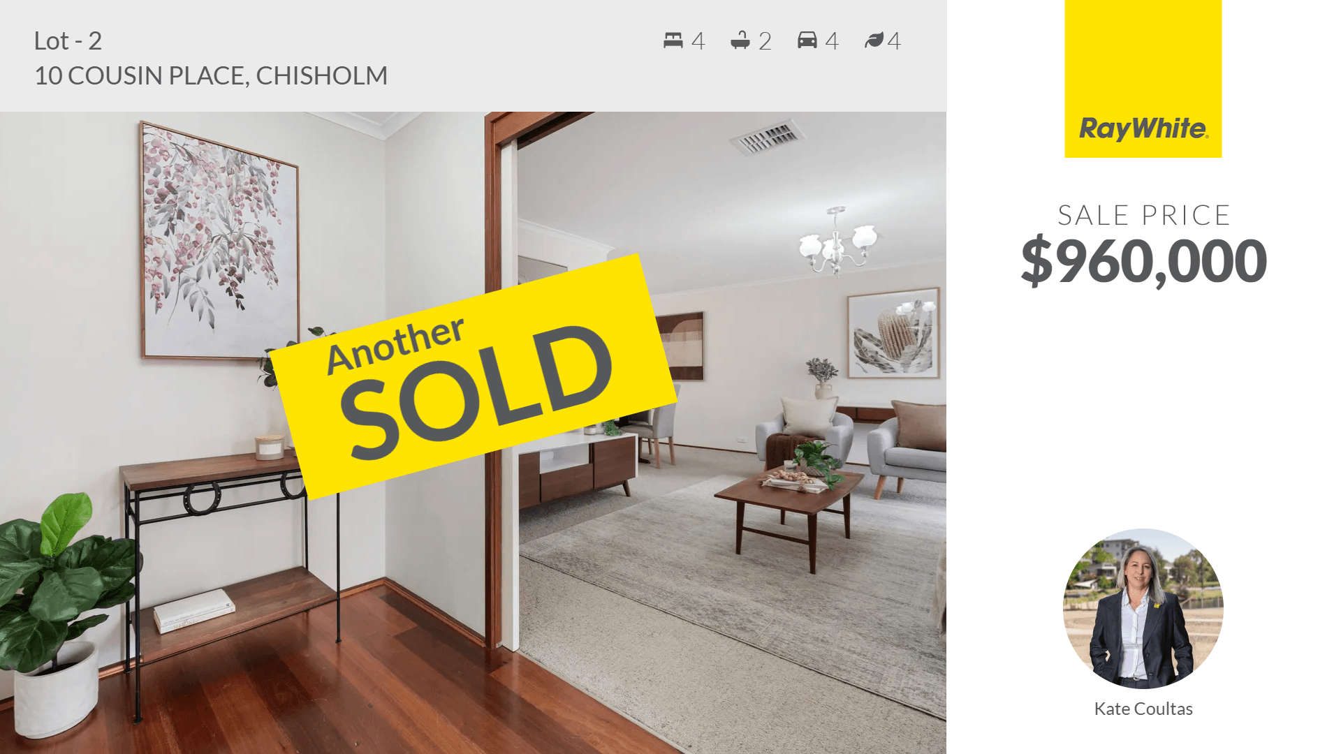 Multi-Lot & In-Room Multimedia Display - Ray White Canberra