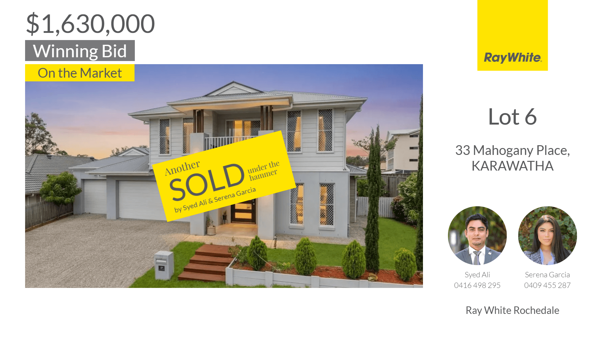 Multi-Lot & In-Room Multimedia Display - Ray White Rochedale