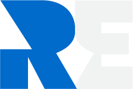 RE Software icon light for dark background